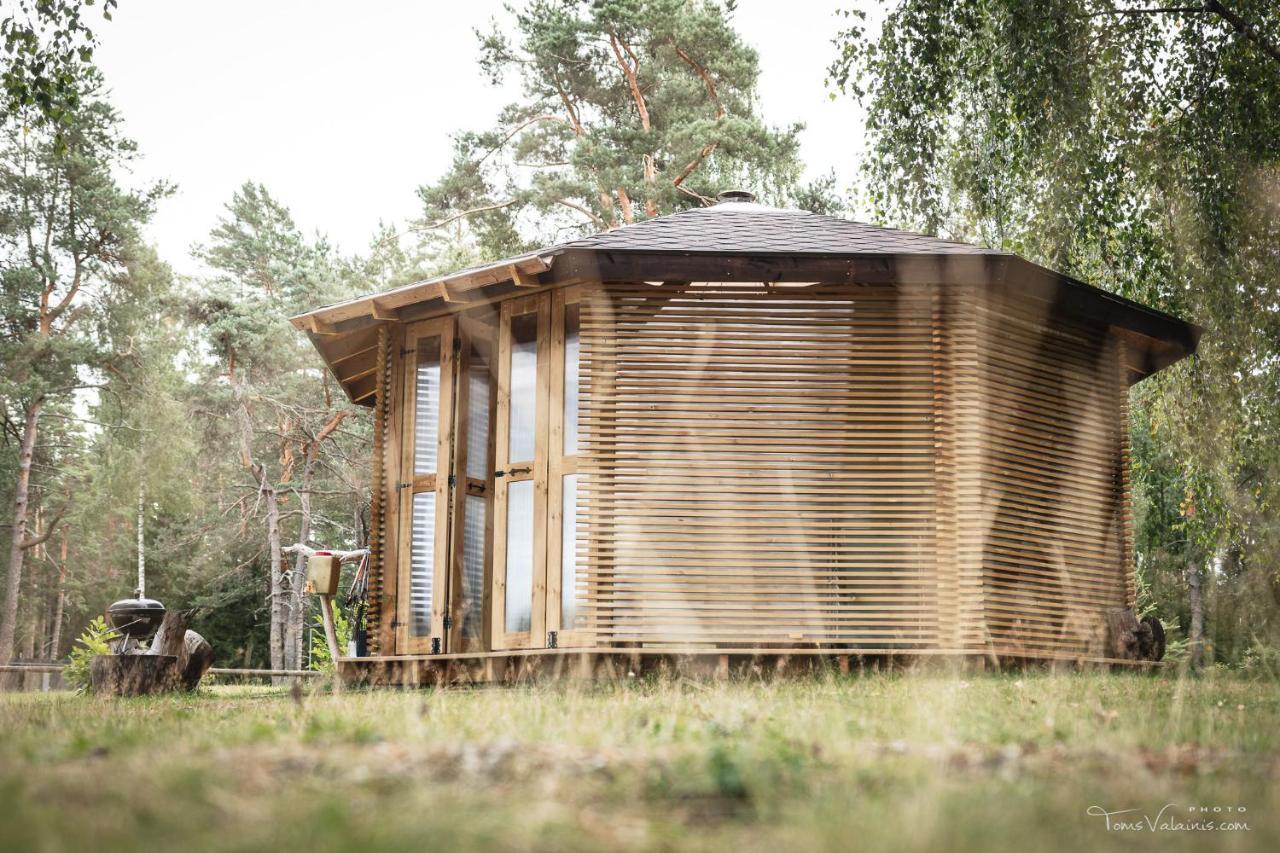 Vila Treehouse Čiekurs Dukuri Exteriér fotografie