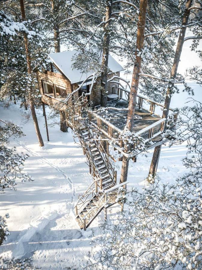 Vila Treehouse Čiekurs Dukuri Exteriér fotografie